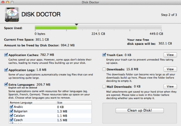 free hard drive cleaner tool for mac ios